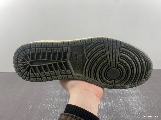 JORDAN OLIVE' OG 'BLACK SP X 1 DM7866-002 SCOTT LOW AIR TRAVIS 1031